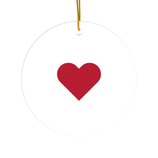 Funny I Love Math Ceramic Ornaments