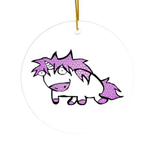 Funny horse Ceramic Ornaments