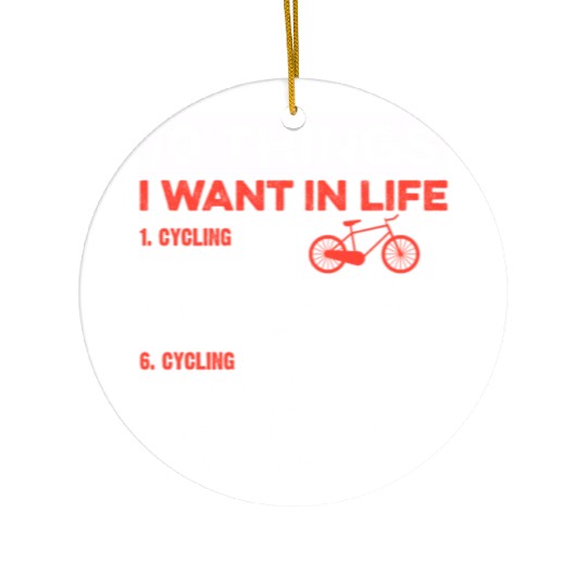 Cycling Riders Cyclist Bicycle Mountain Cycling Ceramic Ornaments