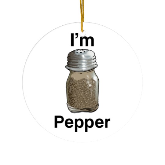 I'm Pepper Ceramic Ornaments