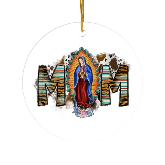 Mom Virgin Mary Ceramic Ornaments