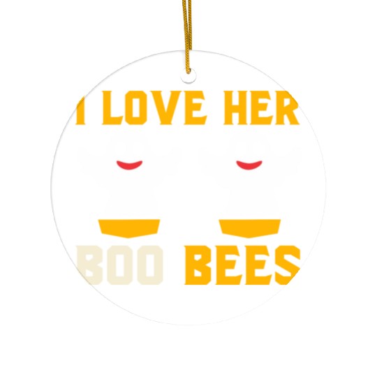 I love her Boo Bees Ceramic Ornaments