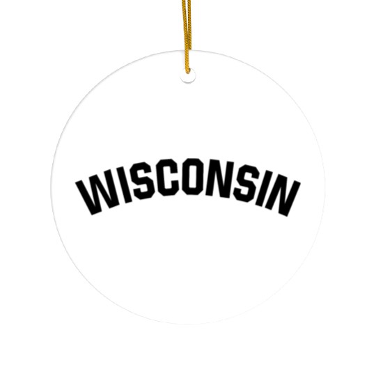 Wisconsin Ceramic Ornaments