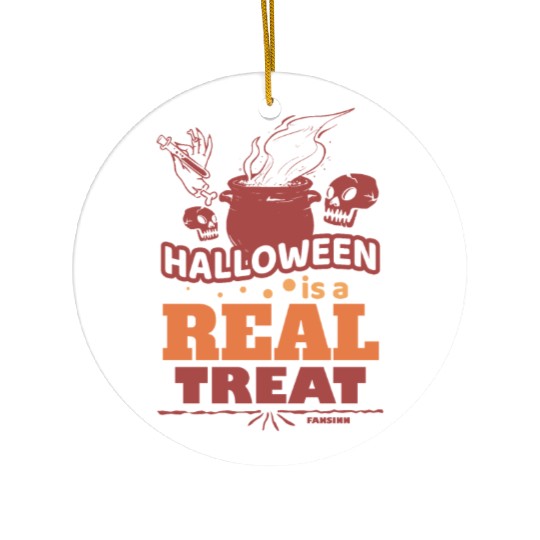 Halloween Hexe Totenkopf Ceramic Ornaments