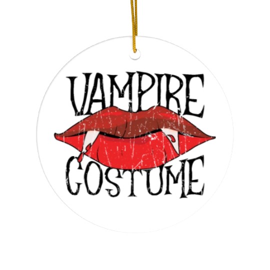 Vampire Costume - trick or treat Ceramic Ornaments