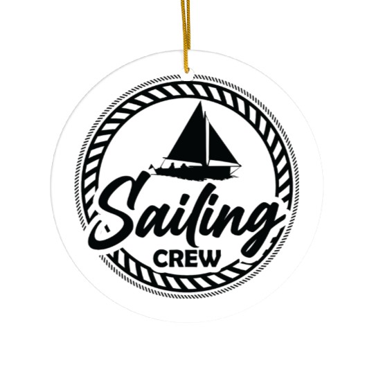 Sailing Crew Ceramic Ornaments