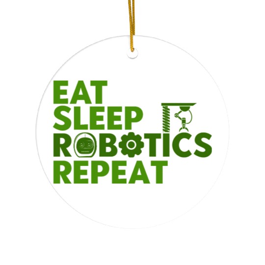 Engineer Teacher Robot Robot Engineer Gift Ceramic Ornaments