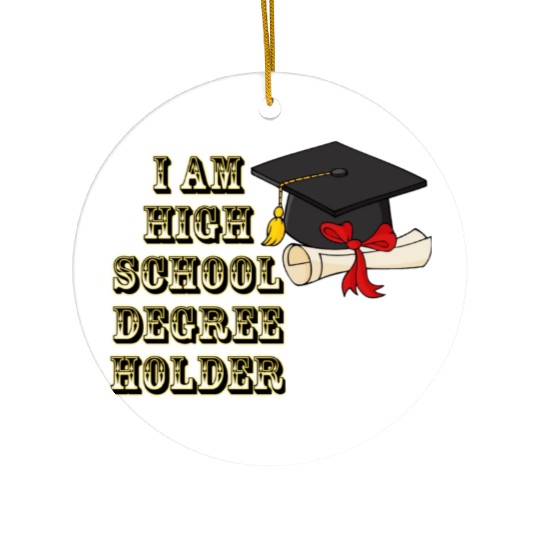 High school Ceramic Ornaments