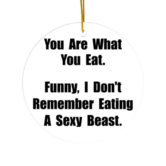 Sexy Beast Ceramic Ornaments