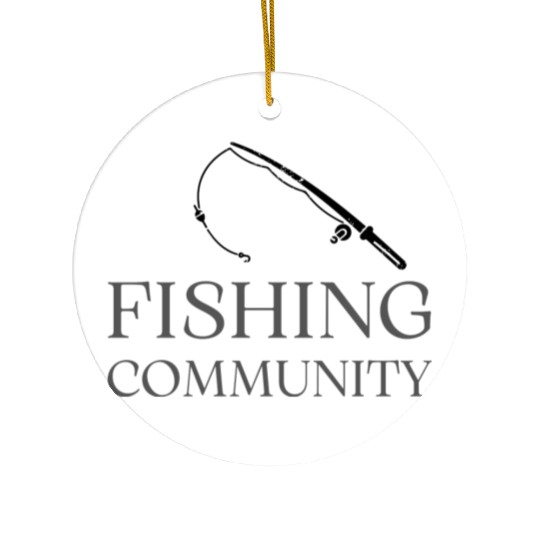 Fishing Community Ceramic Ornaments