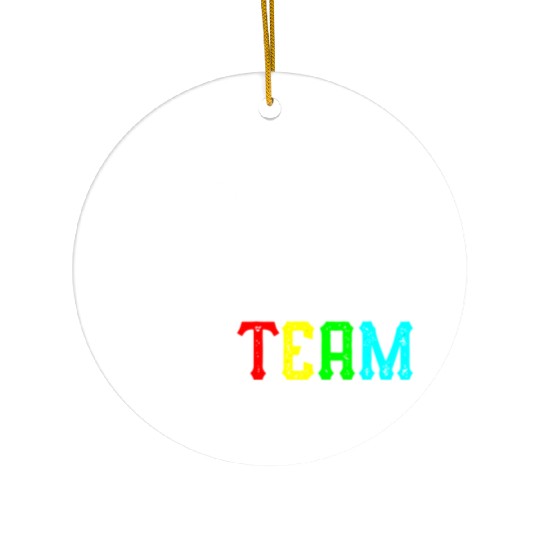 5Th Grade Team Baseball Style Teacher Team Ceramic Ornaments