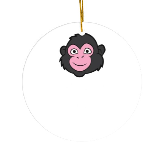 Just a Boy Who Loves Spider Monkeys Ceramic Ornaments