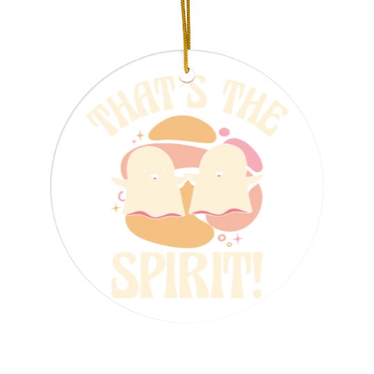 Ghost Spirit Hilarious Cute Friends Pun Ceramic Ornaments