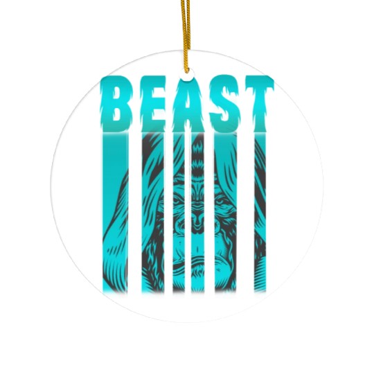 Gorilla Beast boxing MMA UFC Ceramic Ornaments