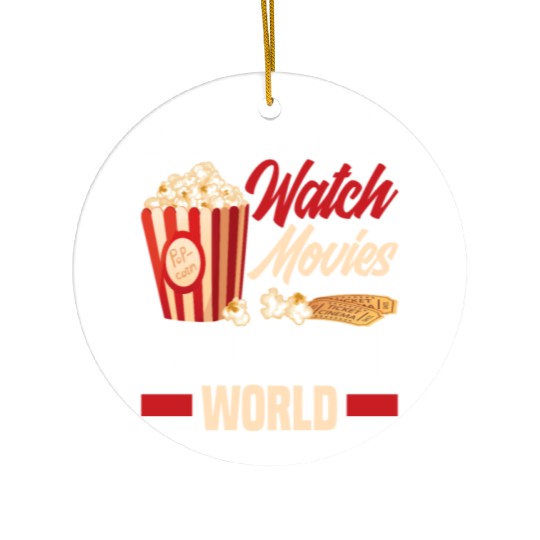 Film Popcorn Cinema Ceramic Ornaments