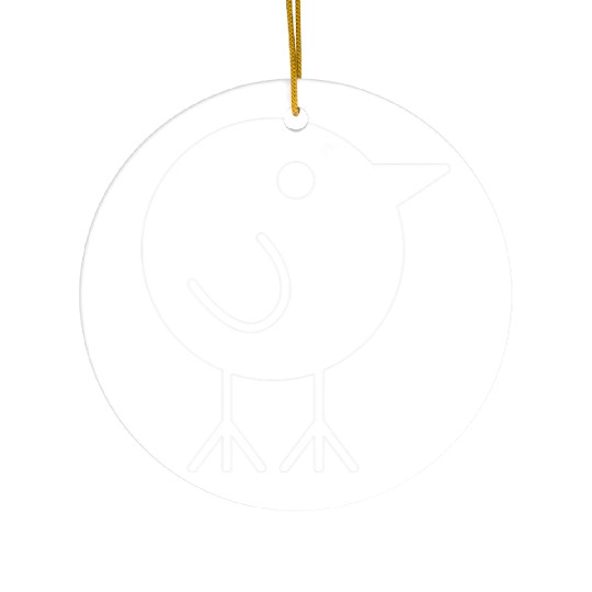 Nature Lover Birdwatching Birding Funny Bird Ceramic Ornaments