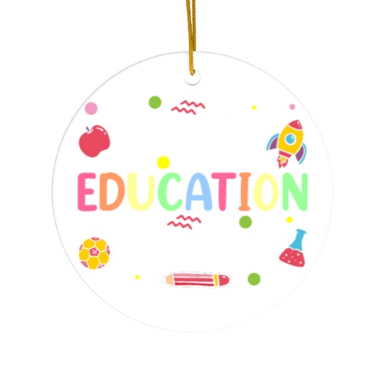 Special Education Teacher Cute Sped Awareness Ceramic Ornaments