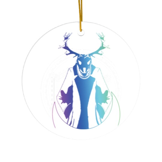 Wendigo Folk Creature Forest Devil Cryptid Ceramic Ornaments