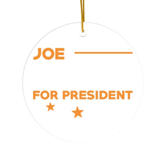 Joe Biden For President 2024 Ceramic Ornaments