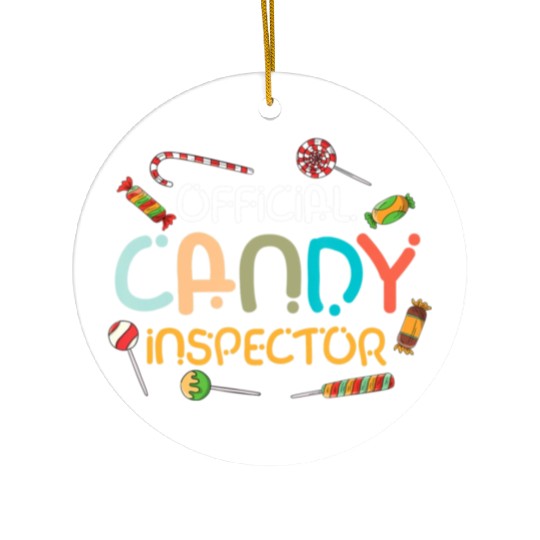Halloween Costume Lollipop Official Candy Ceramic Ornaments