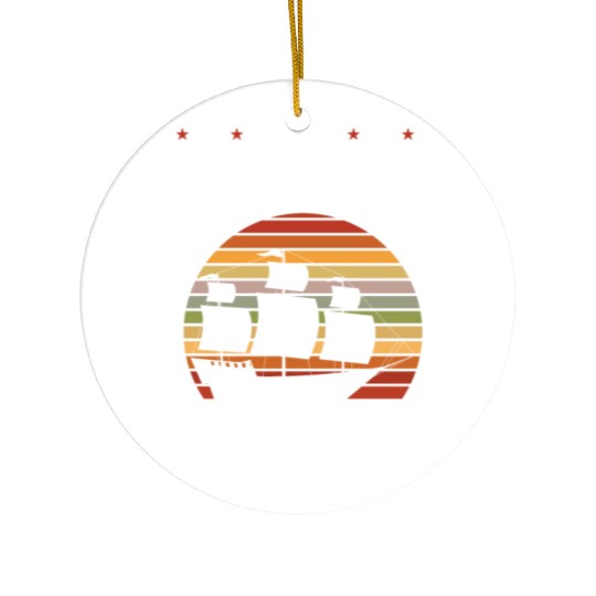 Columbus Day 1492 Ceramic Ornaments