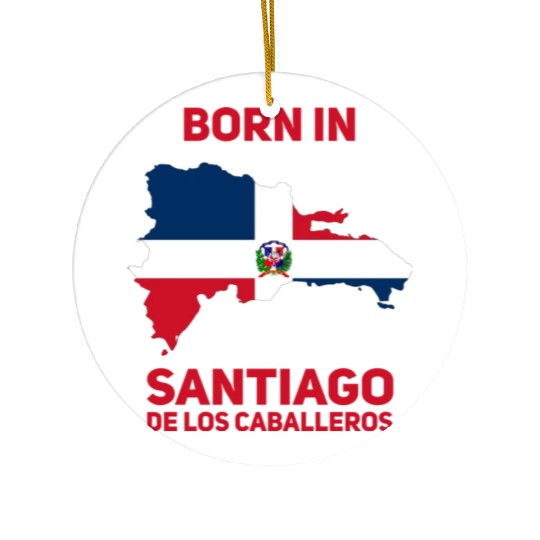 Dominican Republic Ceramic Ornaments