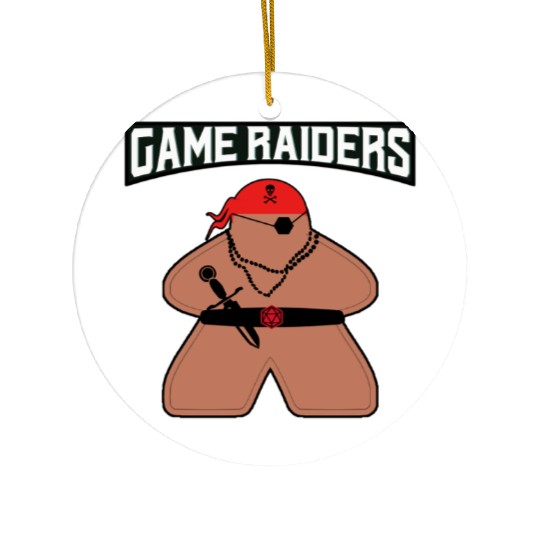 Game Raiders Ceramic Ornaments