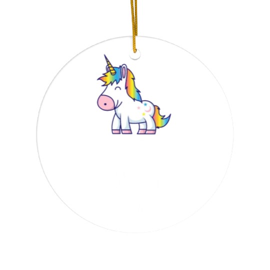 Keep San Francisco Weird Unicorn Liberal Eccentric Ceramic Ornaments