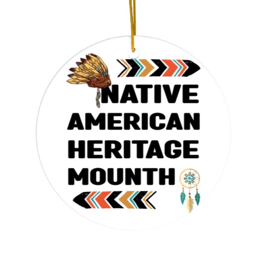 Native American Heritage Month Ceramic Ornaments