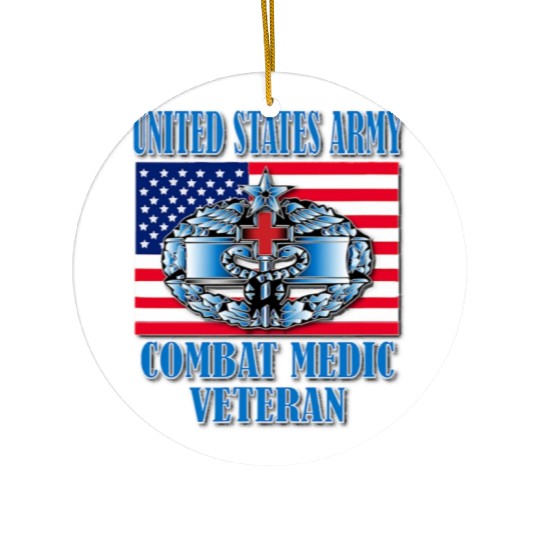 Combat Medic 2nd Award Memorable Us Ceramic Ornaments