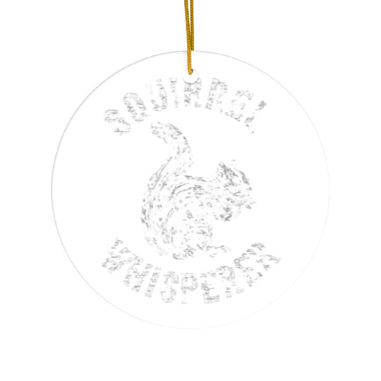 Vintage Squirrel Lover Squirrel Whisperer Ceramic Ornaments