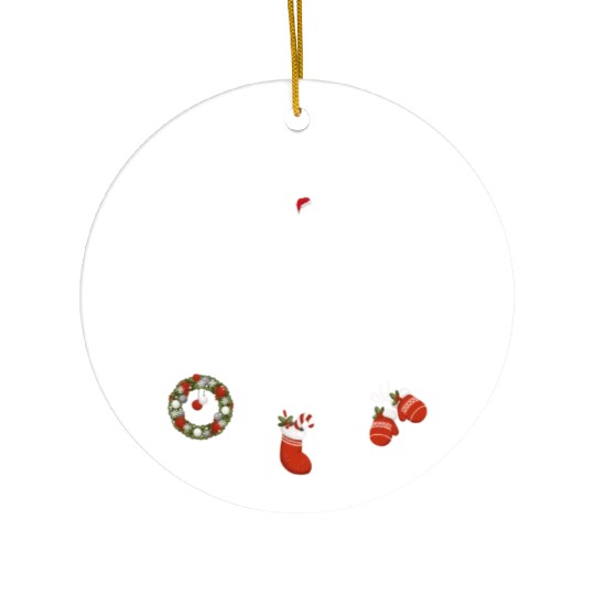 Winter dreamcatcher Christmas Tennis Ceramic Ornaments
