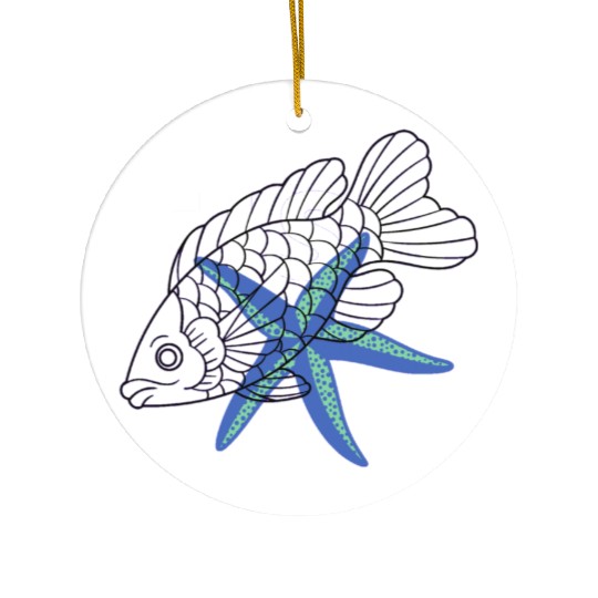 Fish Ceramic Ornaments