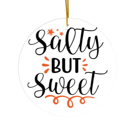 Salty but sweet Ceramic Ornaments