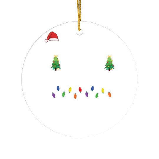 Most Likely To Spike The Eggnog Santa Christmas Ceramic Ornaments