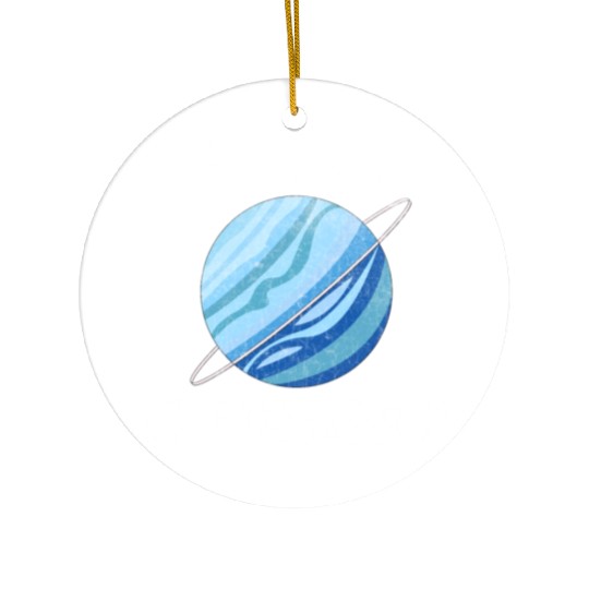 I Still Laugh At Uranus, Astronomy Science Planet Ceramic Ornaments