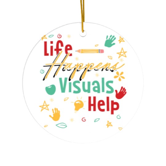 Sped Teacher Special Education Teacher Ceramic Ornaments