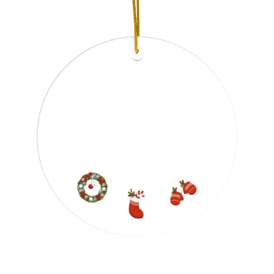 Winter dreamcatcher Christmas Parrot Ceramic Ornaments