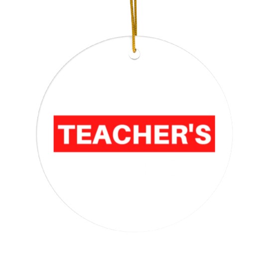 Lower Teacher Salaries, Teacher Salaries Gifts Ceramic Ornaments