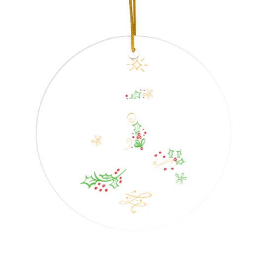 Oh Come Let Us Adore Him Jesus Family Christian Ceramic Ornaments