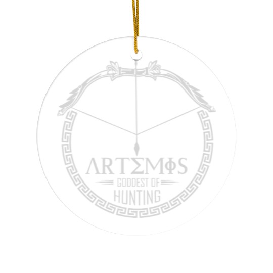 Artemis God, Greek God Ceramic Ornaments