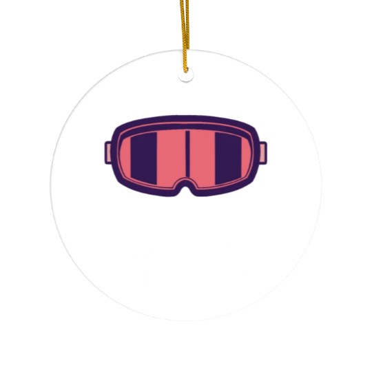 Snowboarding Ceramic Ornaments