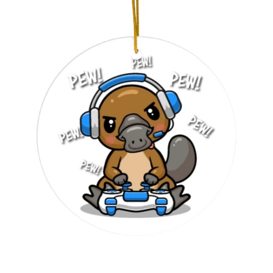 Platypus Ceramic Ornaments