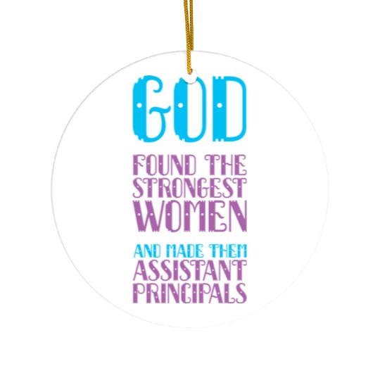 Assistant Principal Ceramic Ornaments