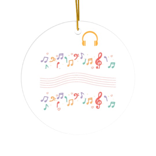 I'm A Music Teacher It's Like A Normal Teacher Ceramic Ornaments