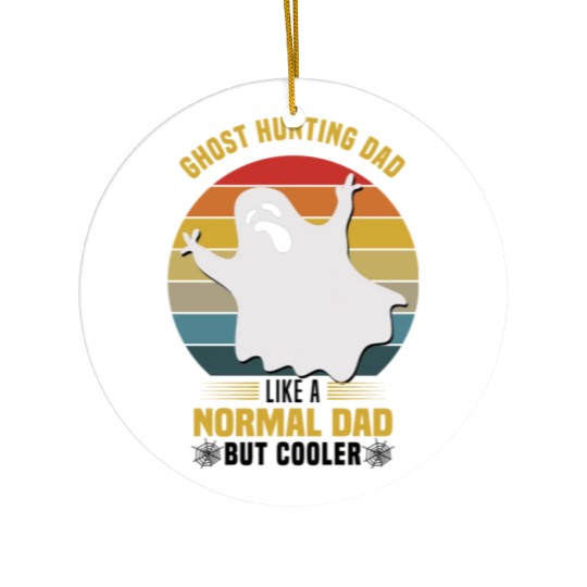 ghost hunting Ceramic Ornaments