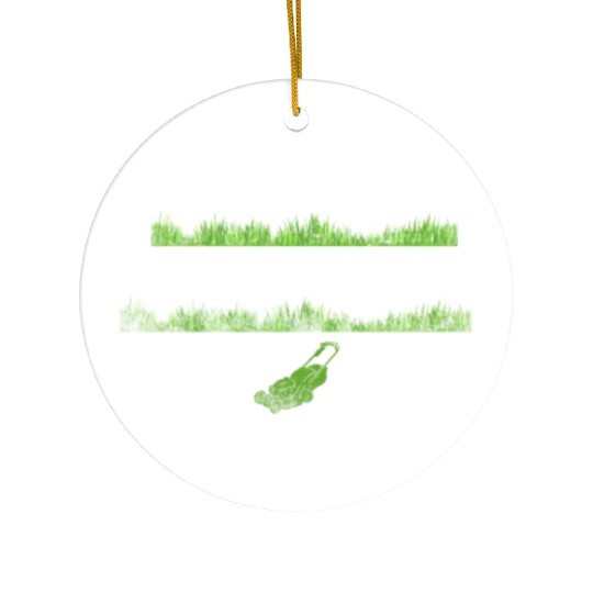 We Ride At Dawn Dad Lawn Mower Make Laugh Day Yard Ceramic Ornaments