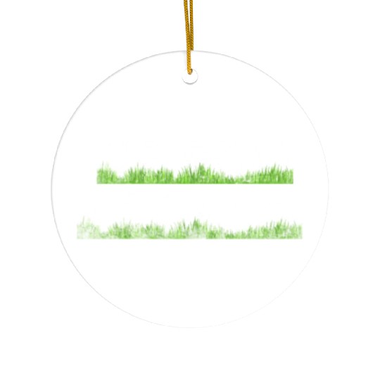 We Ride At Dawn Dad Lawn Mower Make Laugh Day Yard Ceramic Ornaments