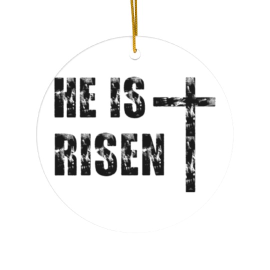 Happy Easter Egg Ceramic Ornaments, Easter Unicorn Ceramic Ornaments