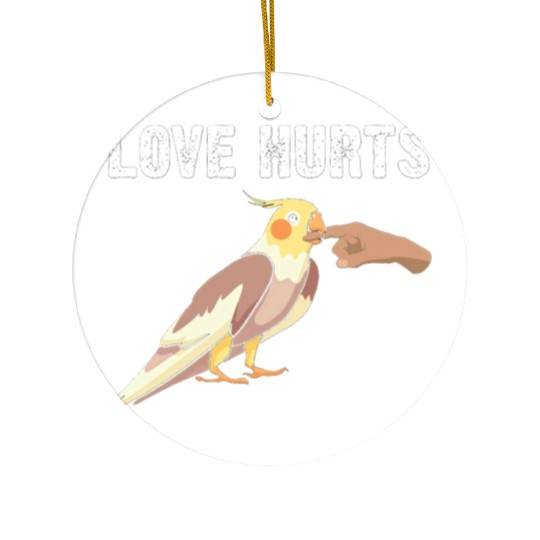 Love Hurts Ceramic Ornaments